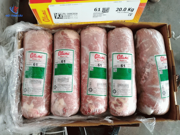 Thịt Gàu Ức Trâu M61