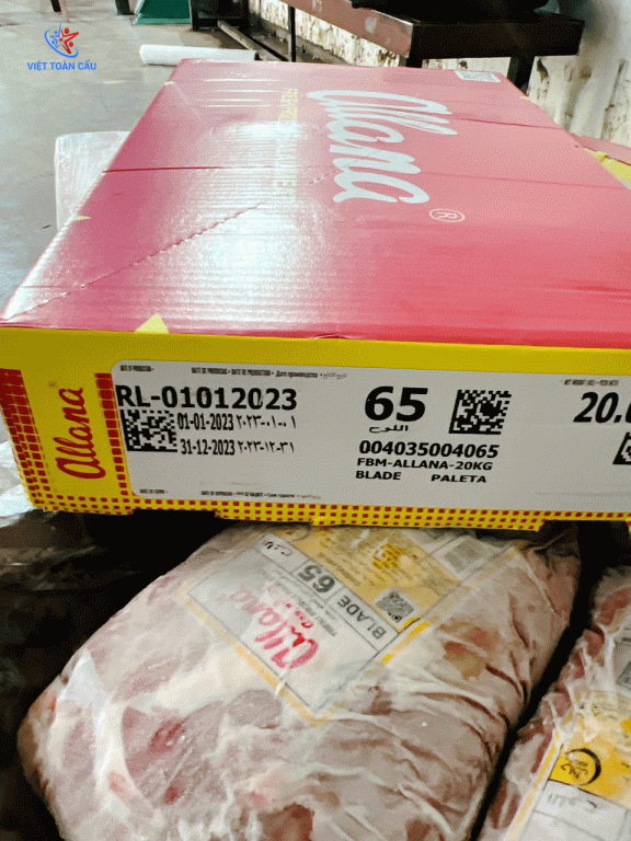 Thịt Nạc Vai Trâu M65